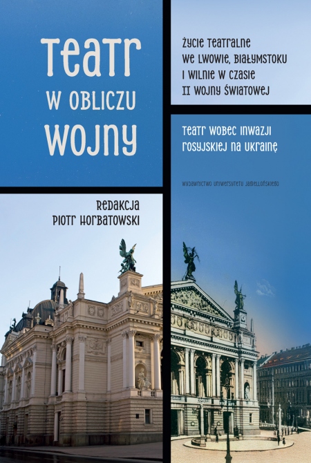 Okładka książk Teatr w obliczu wojny